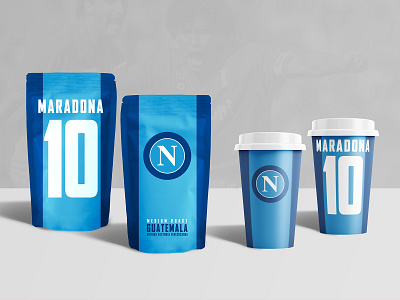 Napoli Coffee coffee coffeeshop design italy maradona napoli soccer store