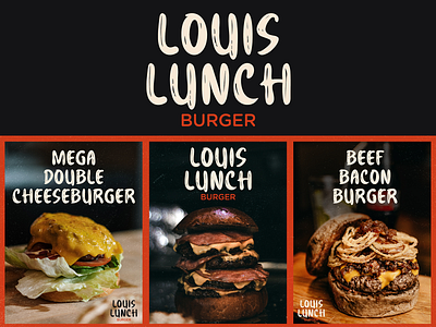 Louis Burger Branding