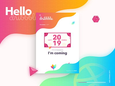 Hello Dribbble！