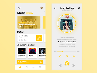 Music App UI