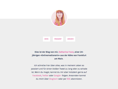 blog.katharinafranz.com – header part