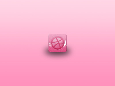 dribbble icon dribbble icon pink