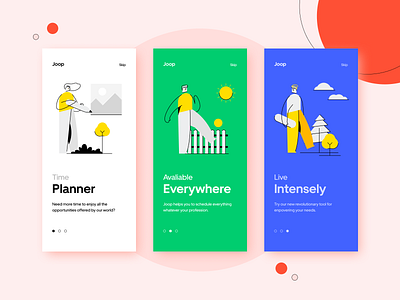 Planner app onboarding