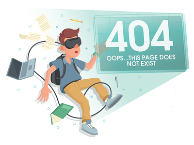 404 Page 404 page ar augmented reality education error page iot