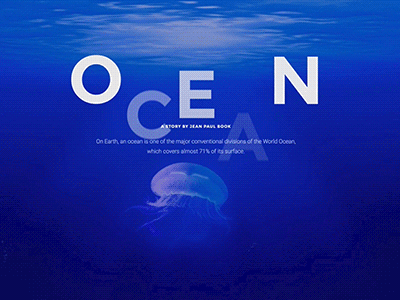 Ocean CSS animation animation css ocean web design tools