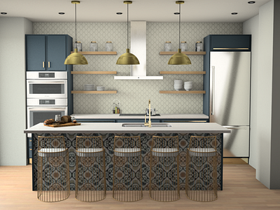 Contemporary, Eclectic Kitchen Redesign