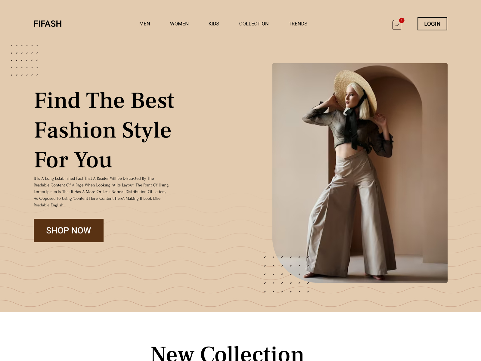 E-commerce Fashion Website Ui Design by Sabbir Hossain on Dribbble