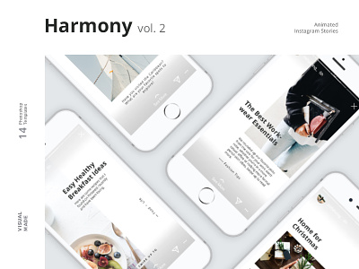 Harmony vol.2 — Animated Instagram Story Templates