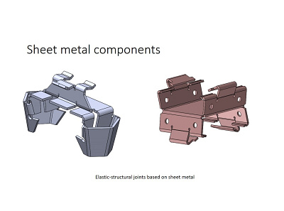 Sheet metal designs cad sheet metal solidworks structural joints