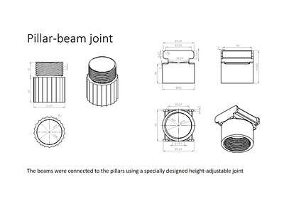 Structural joint cad mechanical design solidworks structural joint