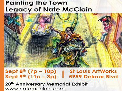 Art Exhibit Sept 8th & 9th in St. Louis MO (Postcard Design)