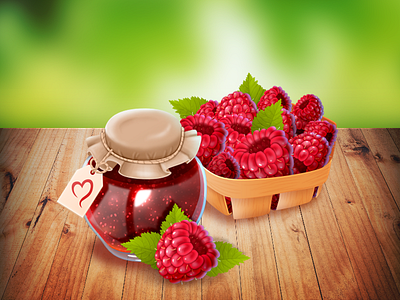 Raspberry jam - Gift for Ok.ru