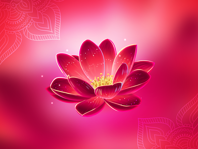 Lotus - OK gift gift illustration lotus flower ok.ru