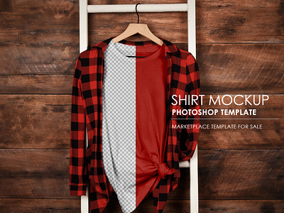 Sublimation Layered Shirt Mockup