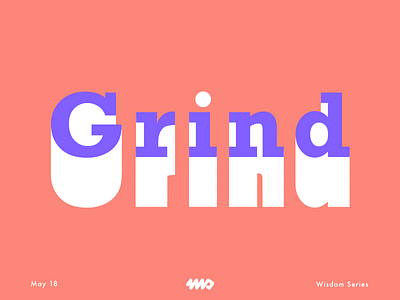 Grind abstract bold grind poster type type art typography