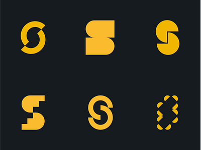 Playing around with S's letter letter mark logo mark monogram s type wordmark