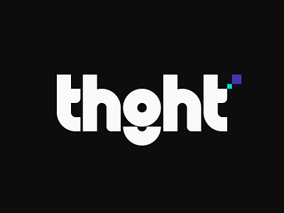 thght branding identity logo logo design logotype thought thought bubble thoughts typography
