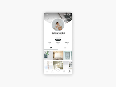 User Profile #dailyui #006 dailyuichallenge