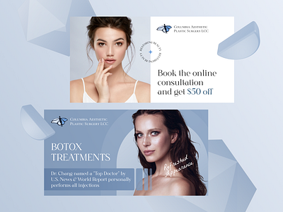 Promotional ads for Plastic Surgery Clinic