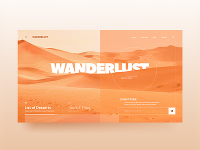 Wanderlust Home page