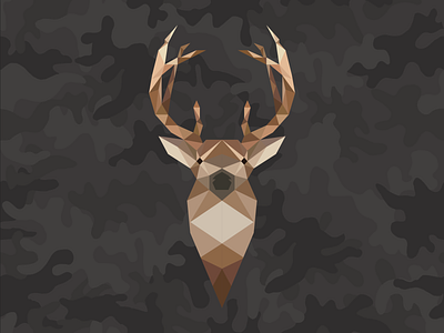 Low Poly Deer deer low poly