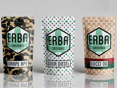 Download Erba Cannabis Packaging Bags By Evan Erickson On Dribbble