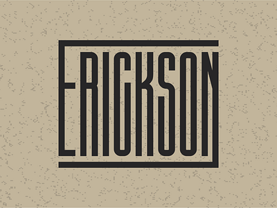 Erickson erickson logotype self logo