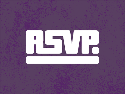 RSVP app branding design logo logotype rsvp