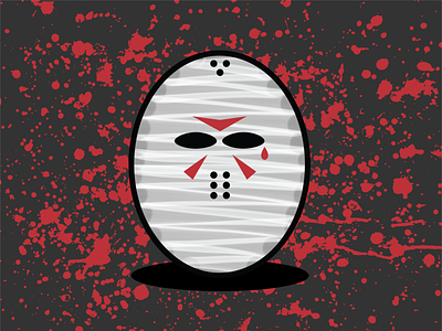 Jason VRHS blood character egg halloween icon jason jason voorhees voorhees