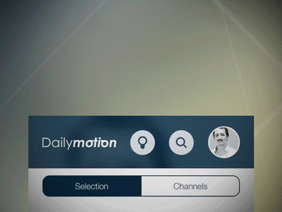Dailymotion Essay app app design dailymotion ios ios7 iphone ui ux video