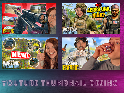 Youtube Thumbnail Desing