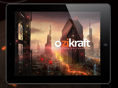 Zikraft - mattepainting, logo & web design