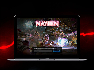 Playmayhem Web 3 design ui ux web