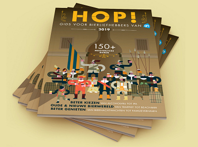 HOP! #3 cover beer editorial design magazine magazine design