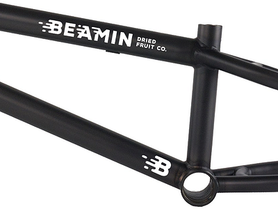 Beamin Brand Concept beamin bike bmx diecut dried frame fruit logo sticker tube