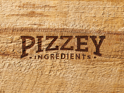 Pizzey Ingredients Branding