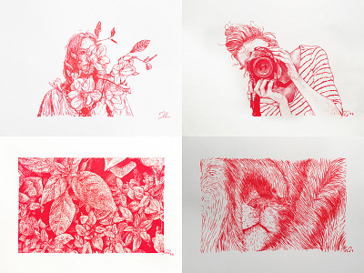 Pen Drawing designs, themes, templates and downloadable graphic elements on  Dribbble