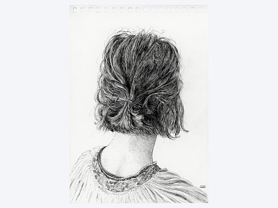 May 19 | Playlist Cover Art art artist drawing formal girl hair hand drawn illustration ink ink drawing ink illustration line micron pen sean quinn skin stipple traditional