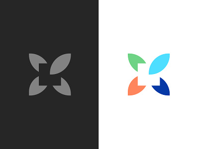Leaves symbol branding design l leave leaves logo logodesign simple symbol vector