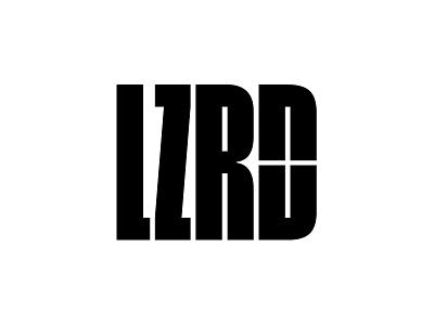 LZRD black branding design logo logodesign logotype simple typography