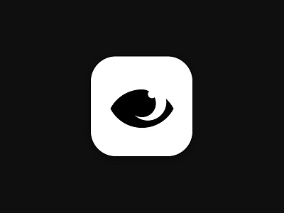 iShopping icon app eye icon shopping simple