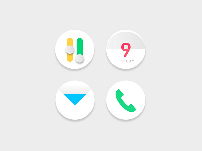 Icon set calendar icon icons mail phone set settings simple