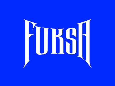 Fuksa design logo logodesign minimal simple symbol typography vector