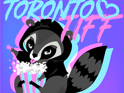 Toronto Loves & Thanks TIFF illustration illustrator vector