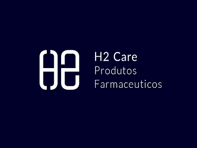 H2 Care design graphic design logo logo design pharmaceutical pharmacy pill