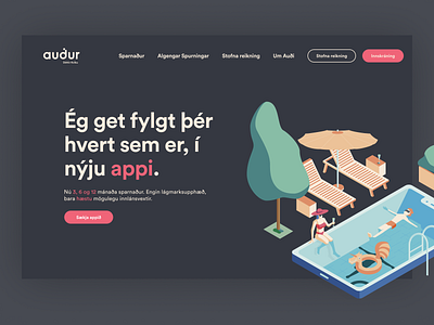 Auður : Website