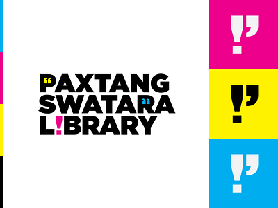 Paxtang Swatara Library Branding brand identity branding design graphic design identity design library logo logo design logo designer typography