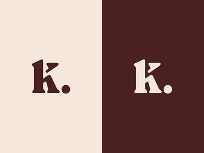 Kristen Humbert Icon - Brown branding design graphic design hand lettering handlettering illustrator letter design lettering logo logo design typography