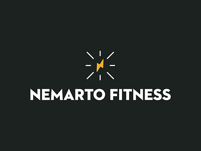Nemarto Fitness Logo branding design graphic design icon illustration illustrator logo logo design vector