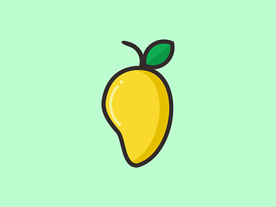 mango design app branding design fruit vector graphic design illustration logo mango mango vector typography ui ux vector